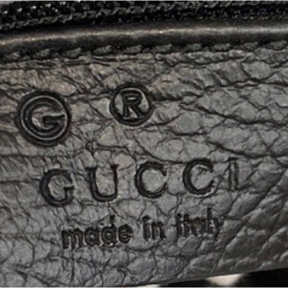 👜 GORGEOUS NEW GUCCI HOBO ABBEY GG CONVERTIBLE D RING BLACK NYLON BAG~👜 - Picture 4 of 11